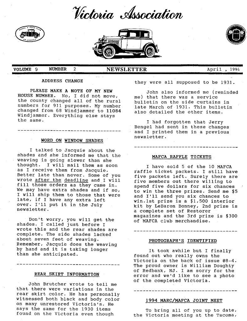 April, 1994