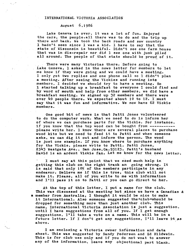 August, 1986