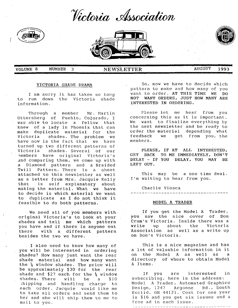 August, 1993