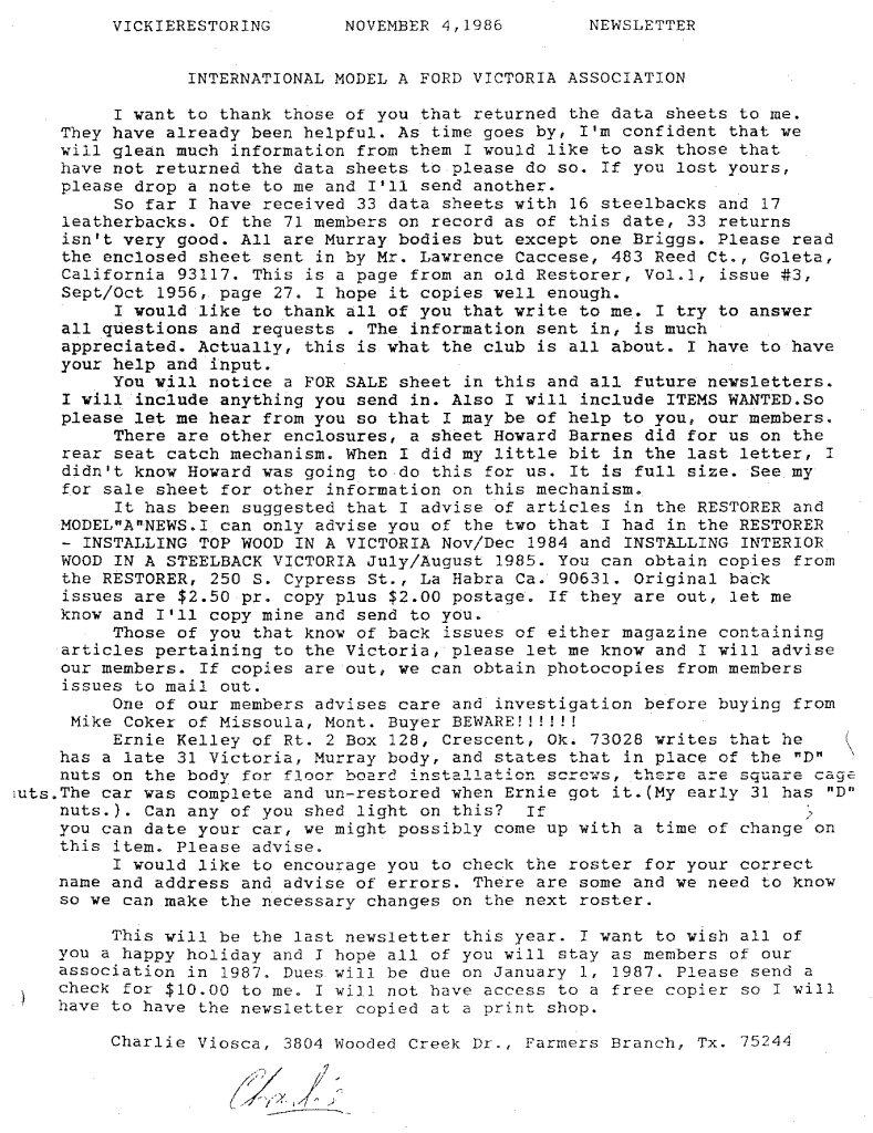 November, 1986