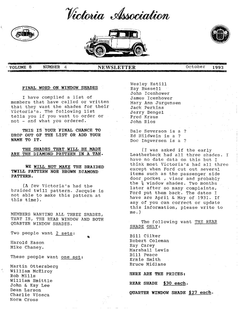 October, 1993